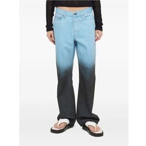 Won Hundred Style Baggy Jeans Gradient-design‎ Color Horizon Blue Size 28x32